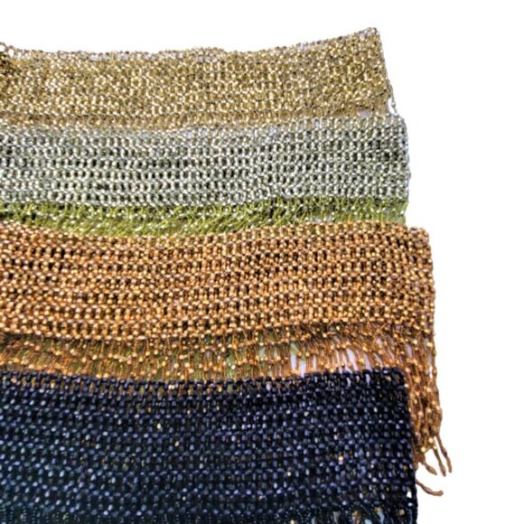 Hip Belt Glitter Elastic Belt Beaded Belt Bellydance Hipskirt Dance Accessory - Picture 9 of 9